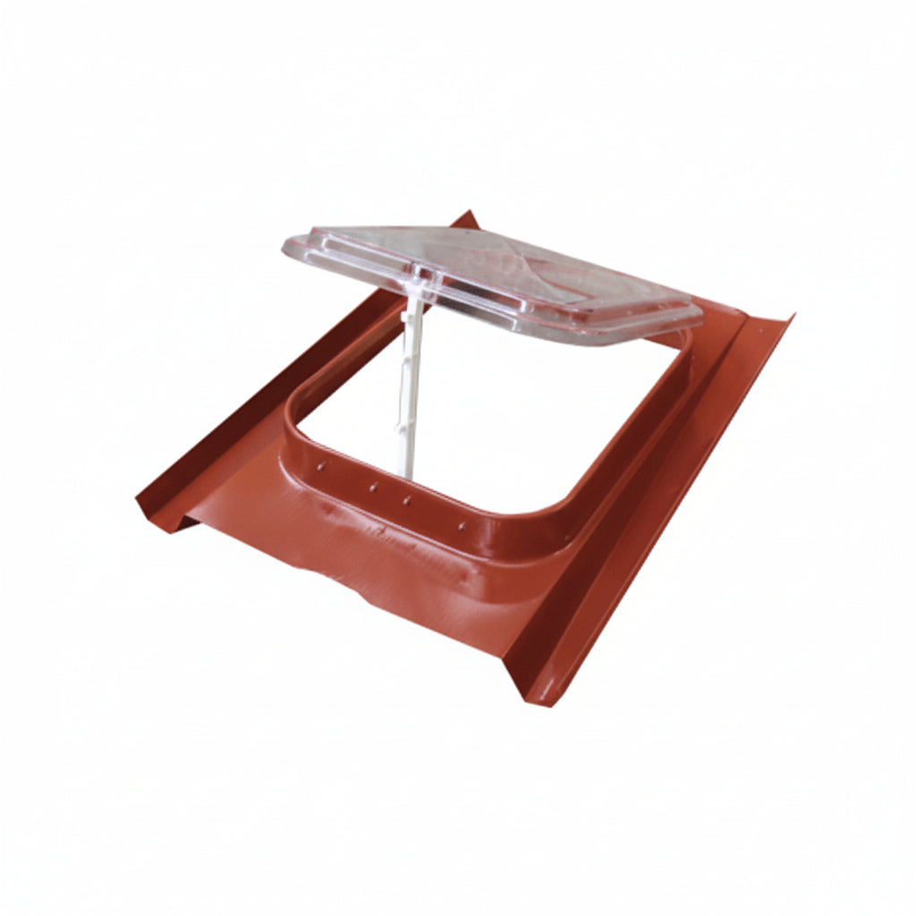 Lucernario 45x60 Cupola Rosso Mattone